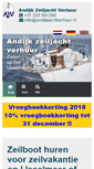 Mobile Screenshot of andijkjachtverhuur.nl
